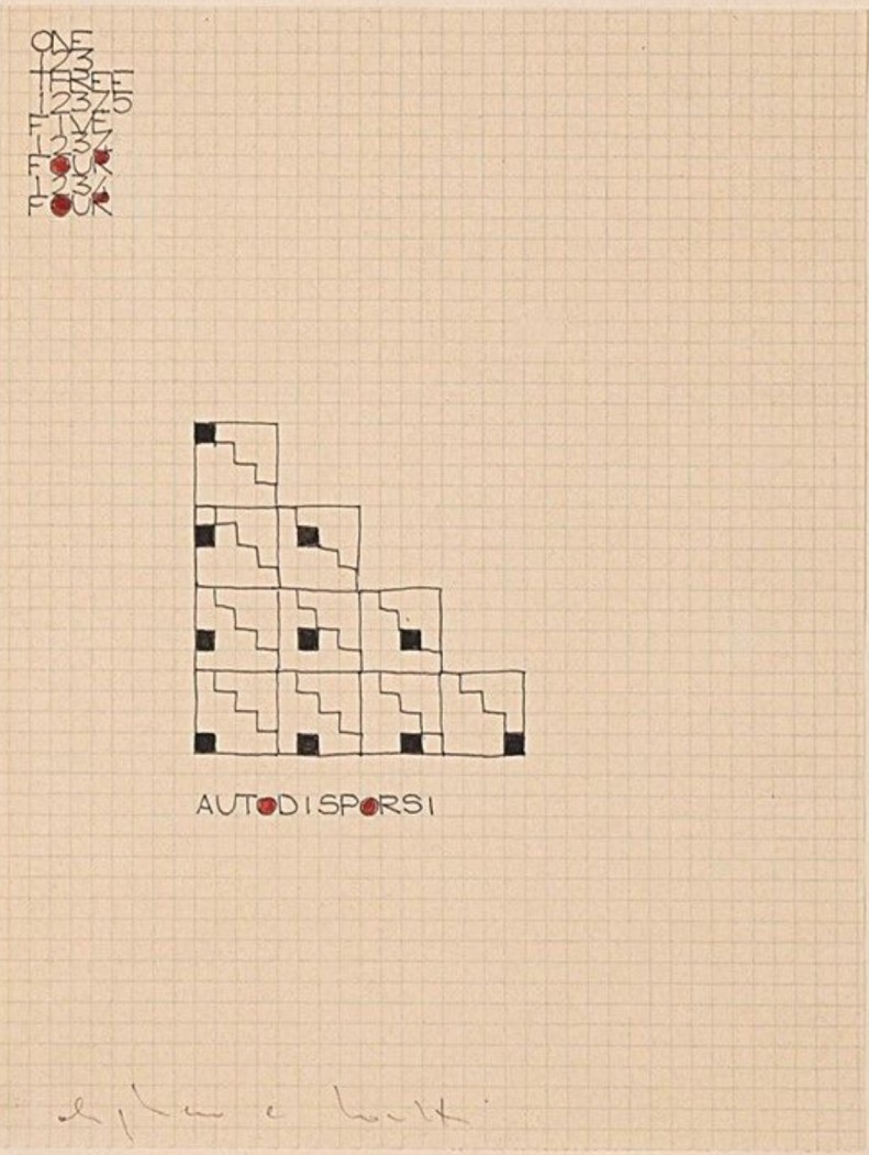 Artwork by Alighiero Boetti